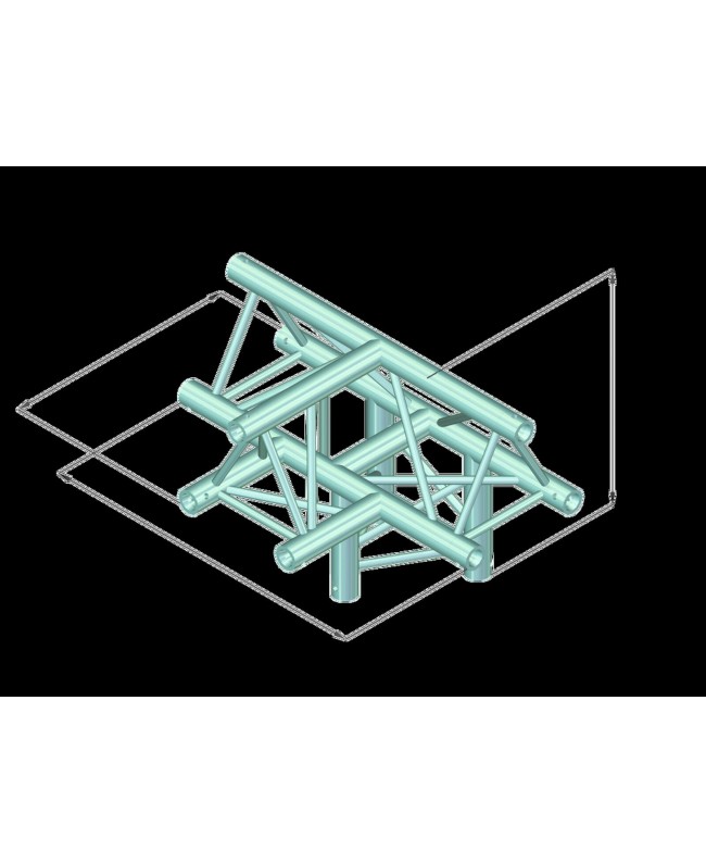 Alutruss DECOLOCK DQ3-PAT43 4-Weg T-Stück /\