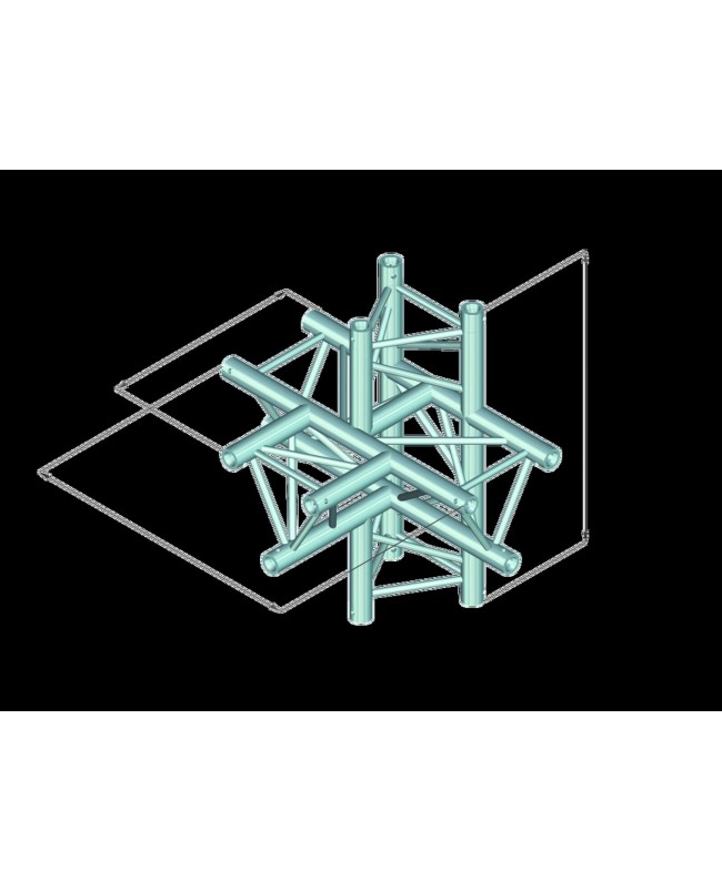 Alutruss DECOLOCK DQ3-PAT51 5-way Corner \/