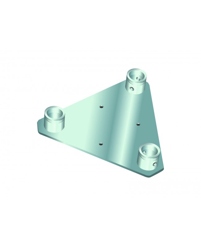 Alutruss DECOLOCK DQ3S-WP Wandplatte sw