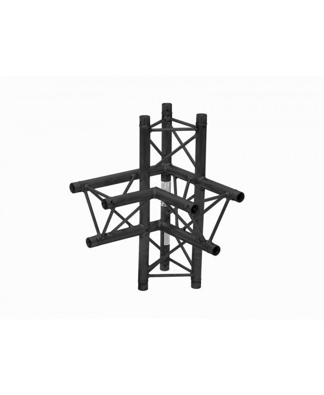 Alutruss DECOLOCK DQ3-SPAC45 4-Weg Ecke rechts sw