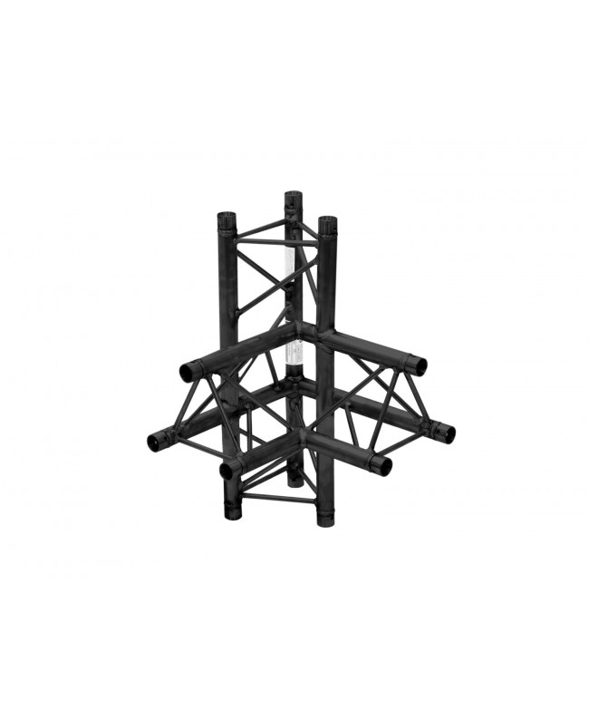 Alutruss DECOLOCK DQ3-SPAC45 4-Weg Ecke rechts sw