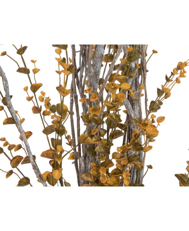 Europalms Eukalyptuszweig, künstlich, gelb-grün, 110cm Blumen & Pflanzen