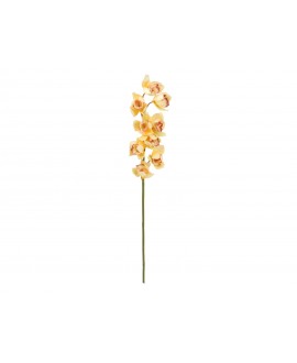 Europalms Cymbidiumzweig, künstlich, gelb, 90cm Blumen & Pflanzen