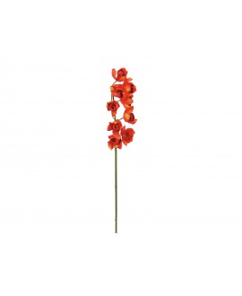Europalms Ramo di Cymbidium, artificiale, rosso, 90 cm Fiori & piante