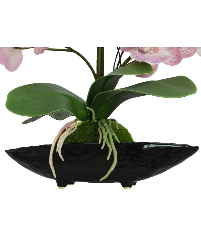 Europalms Orchideen-Arrangement (EVA), künstlich, lila Blumen & Pflanzen