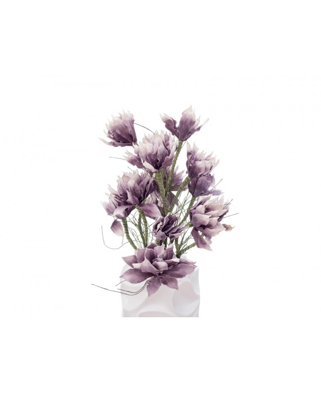 Europalms Magnolienzweig (EVA), künstlich, violett Blumen & Pflanzen