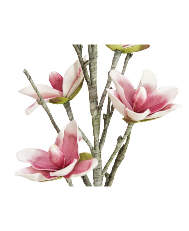 Europalms Magnolia branch (EVA), artificial, white pink Flowers & Plants