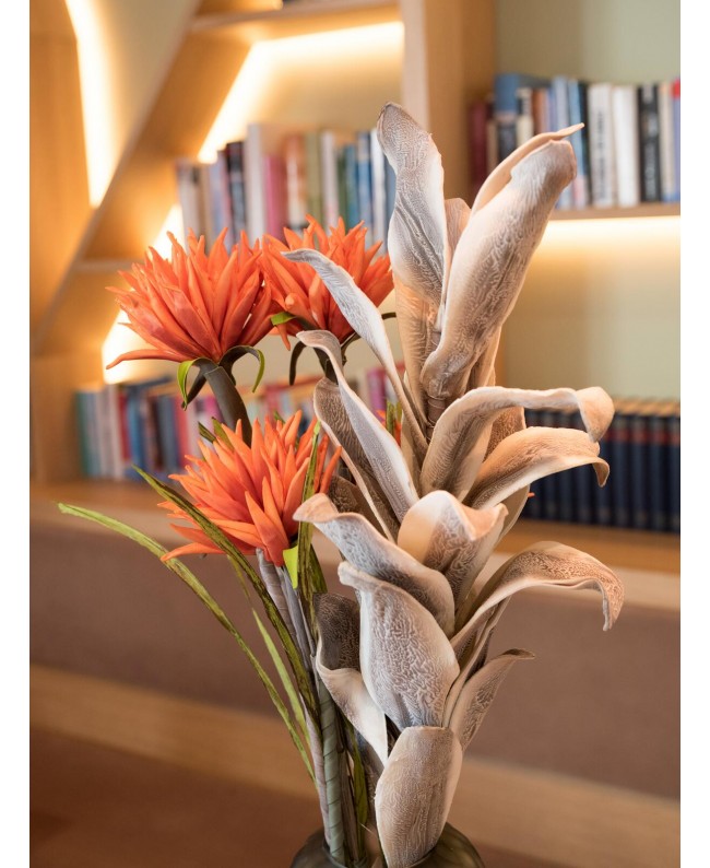 Europalms Owl Feather Branch (EVA), artificial, 110cm Flowers & Plants