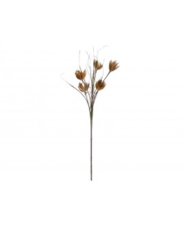 Europalms Artischocken Zweig (EVA), künstlich, beige, 100cm Blumen & Pflanzen