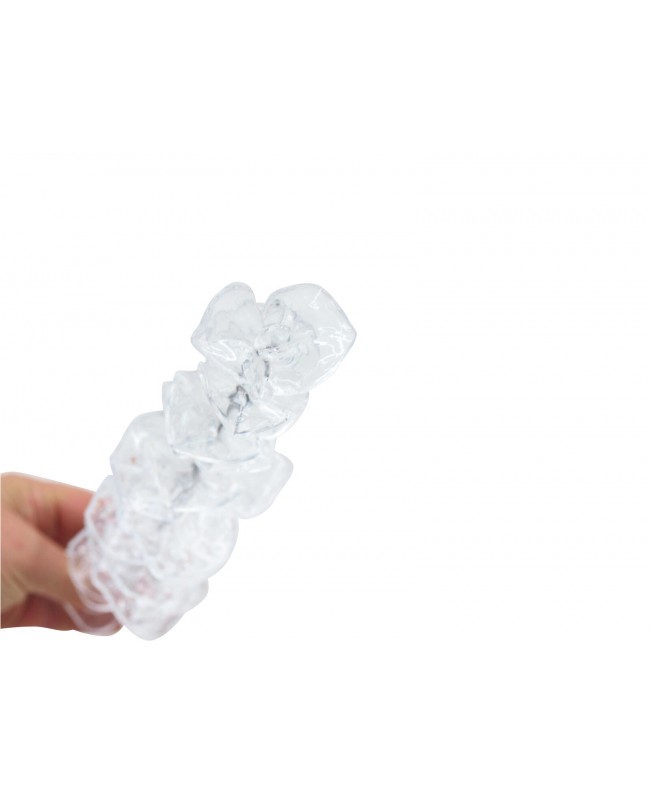 Europalms Crystal eucalyptus, artificial plant, clear 81cm 12x