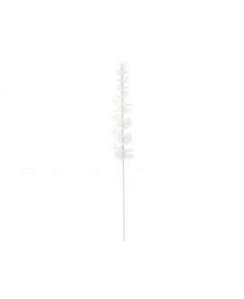 Europalms Eucalipto di cristallo, pianta artificiale, bianco 81cm 12x