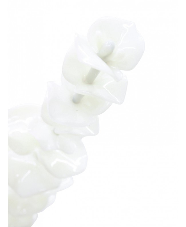 Europalms Crystal eucalyptus, artificial plant, white 81cm 12x