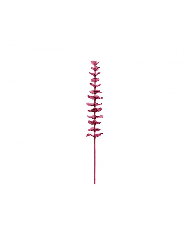 Europalms Crystal eucalyptus, artificial plant, burgundy 81cm 12x