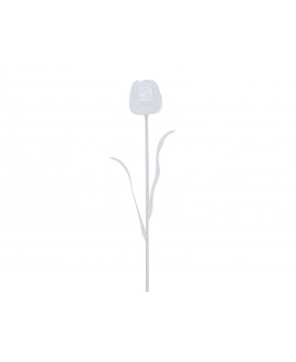 Europalms Crystal tulip, clear, artificial flower, 61cm 12x