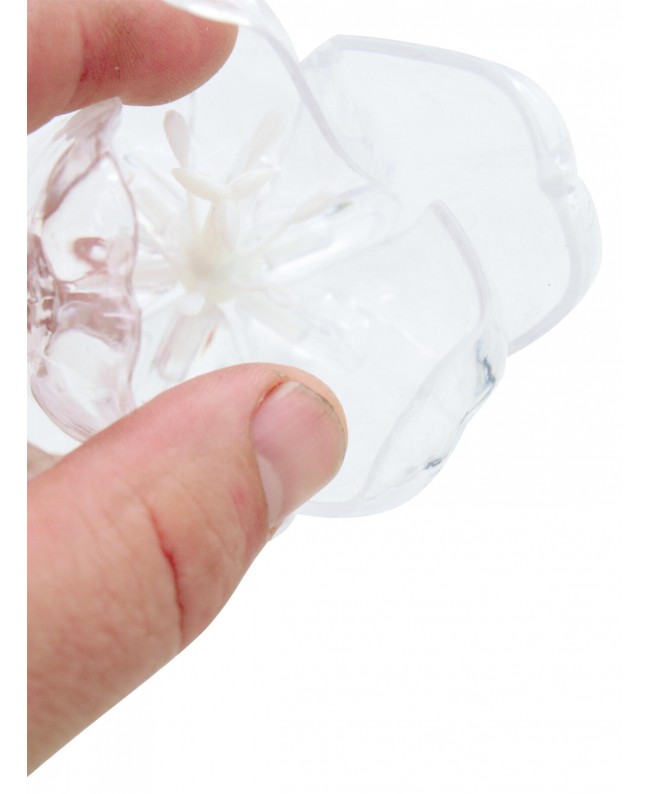 Europalms Kristalltulpe, Kunstblume, transparent, 61cm 12x