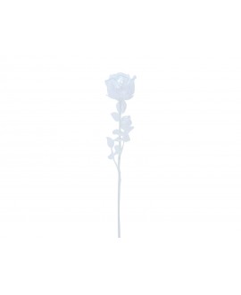 Europalms Crystal rose, clear, artificial flower, 81cm 12x Fiori & piante