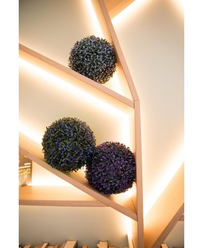 Europalms Grass ball, artificial, blue, 22cm