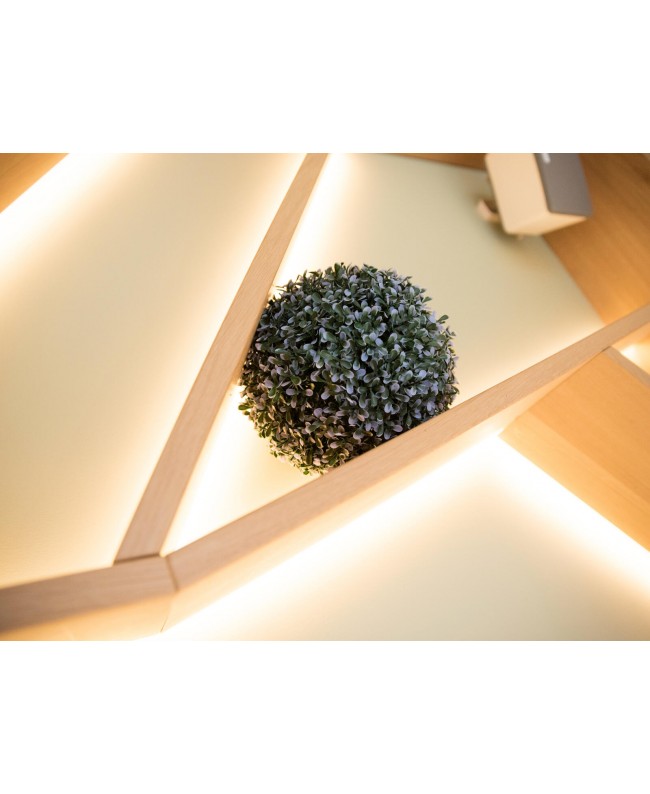 Europalms Grass ball, artificial, blue, 22cm