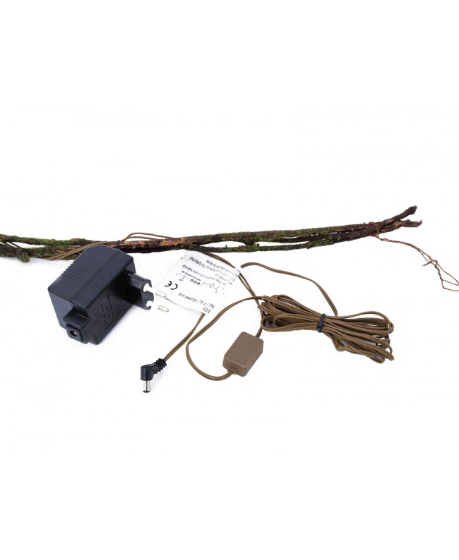 Europalms Torfmyrte-Ranke, mit LEDs, weiß, 180cm Blumen & Pflanzen