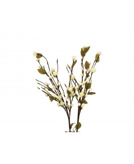 Europalms Kamelien-Bogen, mit LEDs, weiß, 50cm Blumen & Pflanzen