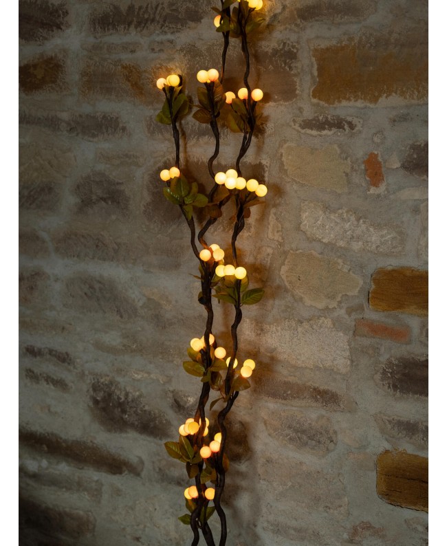 Europalms Heather twig, with LEDs, 180cm Flowers & Plants