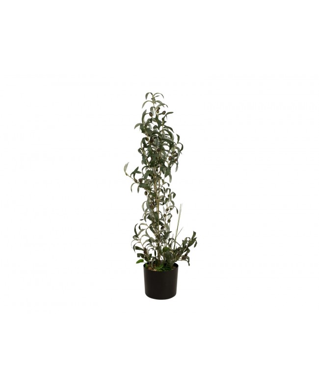 Europalms Olivenbäumchen, Kunstpflanze, 104 cm Blumen & Pflanzen