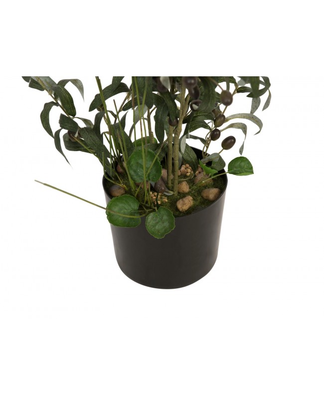 Europalms Olivenbäumchen, Kunstpflanze, 104 cm Blumen & Pflanzen