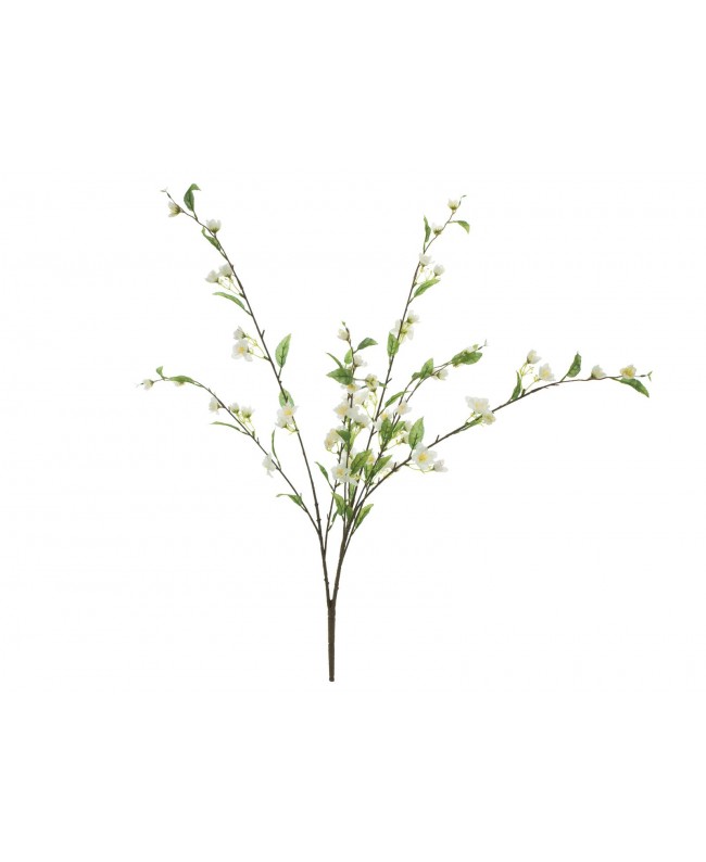 Europalms Ciliegio spray, artificiale, bianco, 60 cm Fiori & piante
