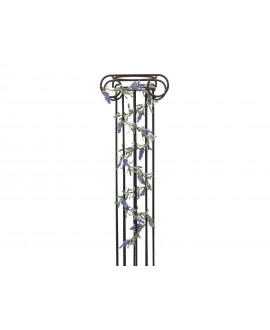 Europalms Flowering Garland, artificial, blue, 180cm