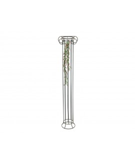 Europalms Grass tendril, artificial, green-red, 105cm Flowers & Plants