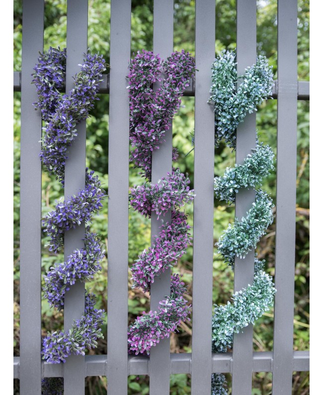 Europalms Lavender Garland, artifical, blue, 180cm Flowers & Plants