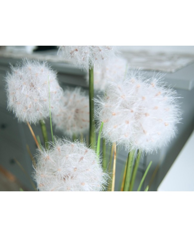 Europalms Dandelion, artificial flower, 107cm Fiori & piante