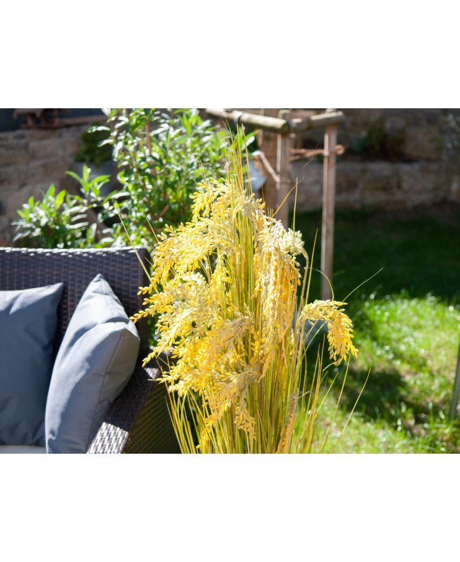 Europalms Reed Grass Bunch, artificial, 118cm Flowers & Plants
