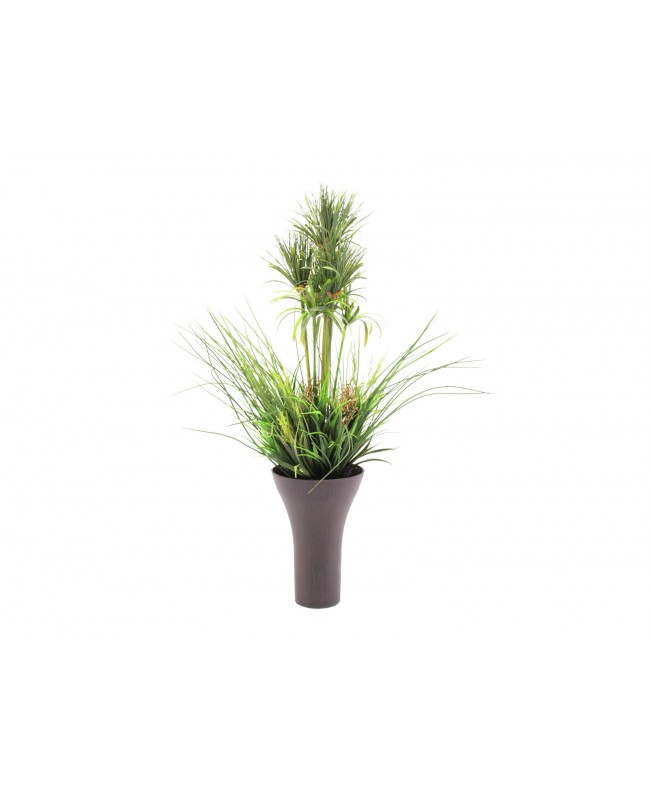 Europalms Mixed Grass bush, artificial, 90cm Fiori & piante