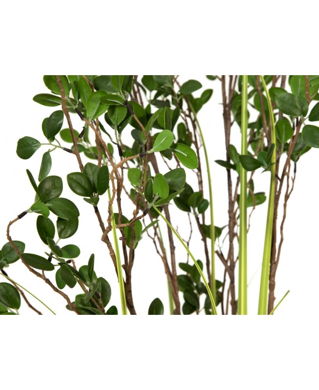 Europalms Evergreen shrub with grass, artificial plant, 152cm Fiori & piante