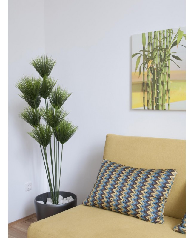 Europalms Papyrus, künstlich, 150cm Blumen & Pflanzen
