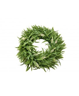 Europalms Lavender Wreath, 30cm Flowers & Plants