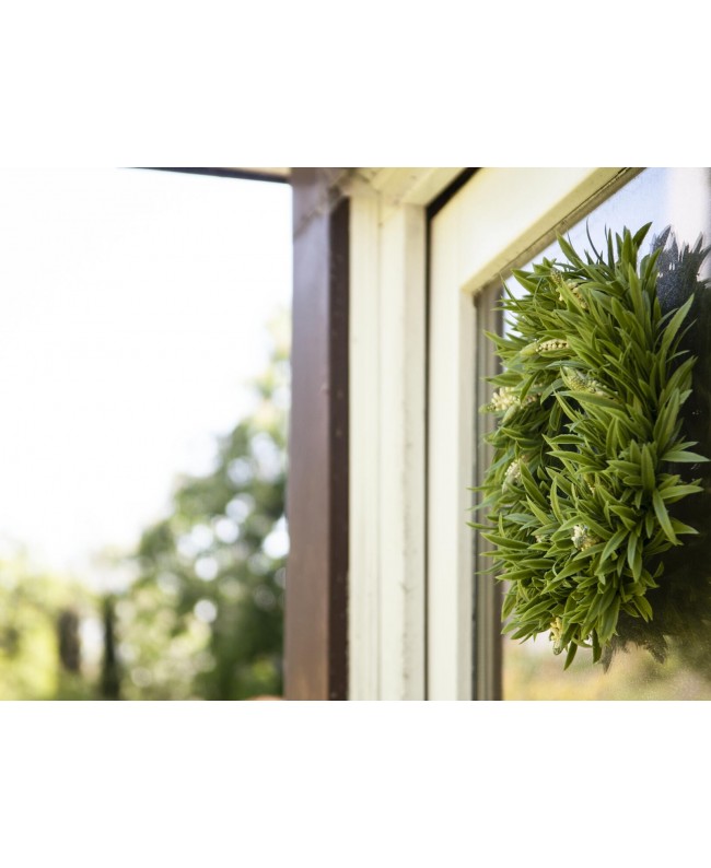 Europalms Lavender Wreath, 30cm Flowers & Plants