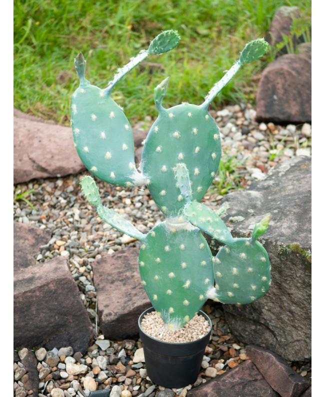 Europalms Nopal cactus, artificial plant, 76cm