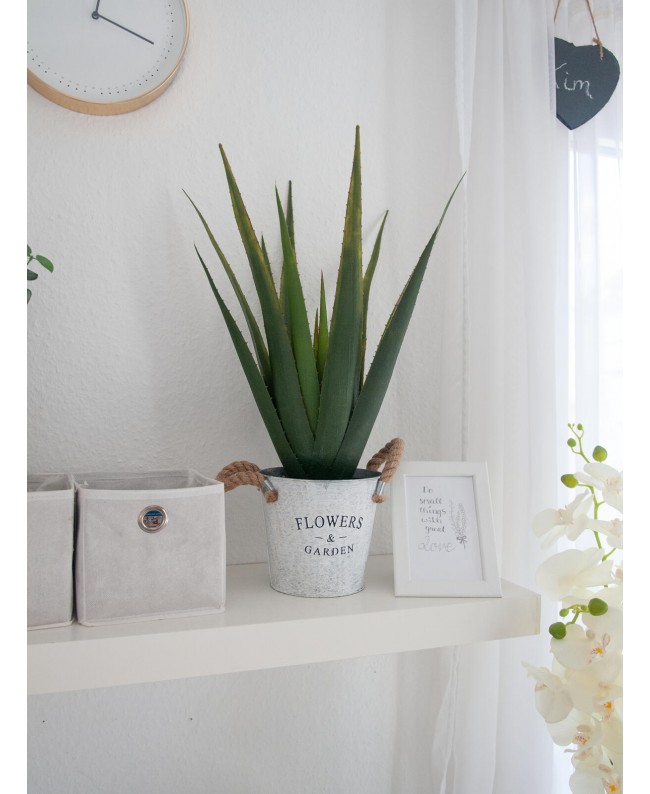 Europalms Aloe Vera Plant, artificial plant, 60cm