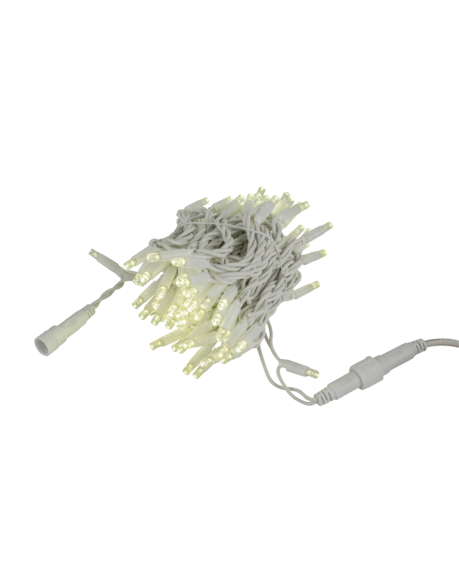 SHOWTEC LED Gummi Static String Light WW Weiß - 200 LEDs - 20 m