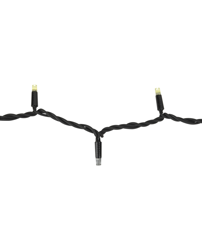 SHOWTEC LED Rubber FX Light WW Schwarz - 200 LEDs - 20 m