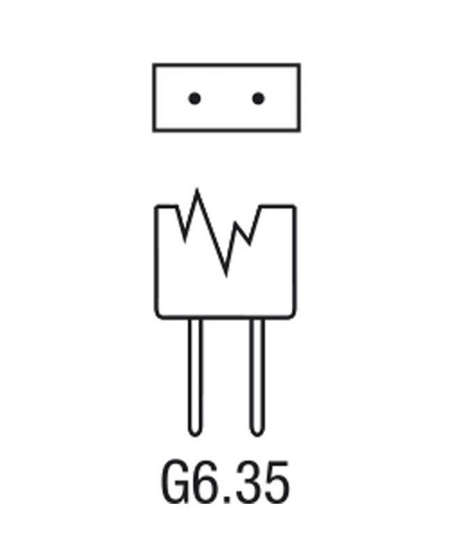 OSRAM G6.35 12 V 50 W Stiftsockellampen