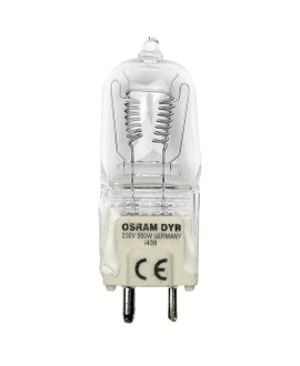 OSRAM GY9.5 240 V 650 W Stiftsockellampen