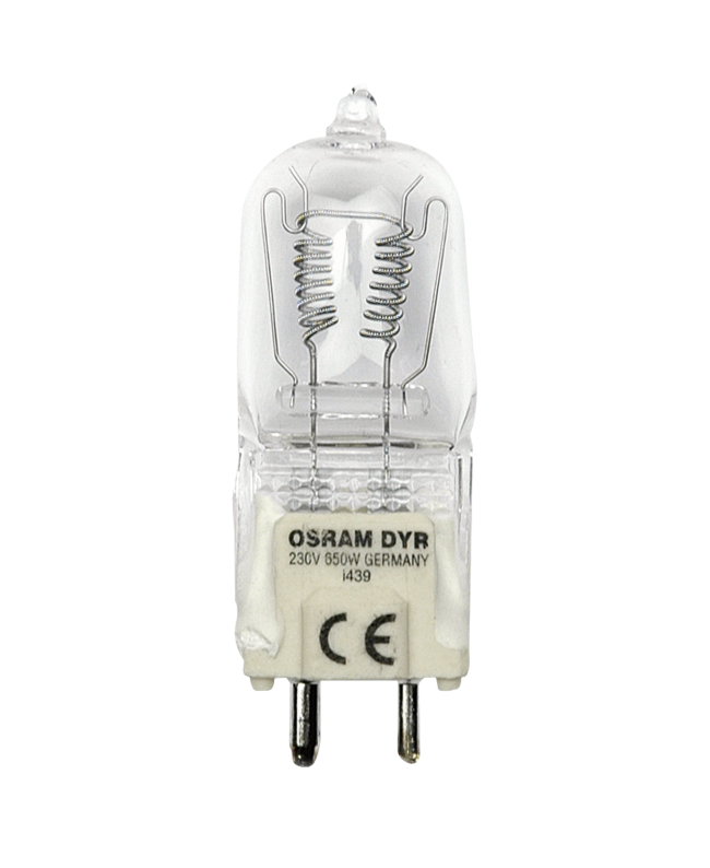 OSRAM GY9.5 240 V 650 W Lampade Pin Cap