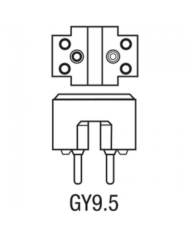 OSRAM GY9.5 240 V 650 W Lampade Pin Cap