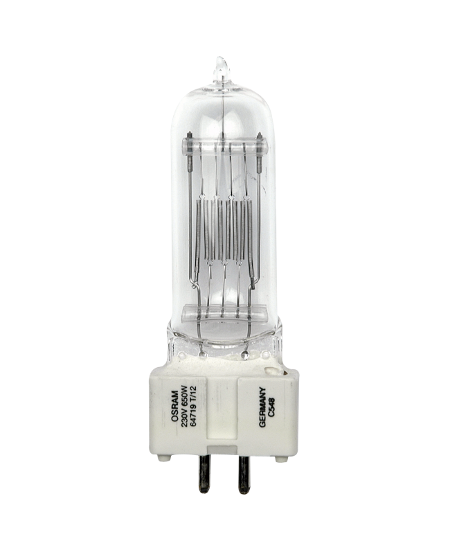 OSRAM GX9.5 240 V 650 W Lampade Pin Cap