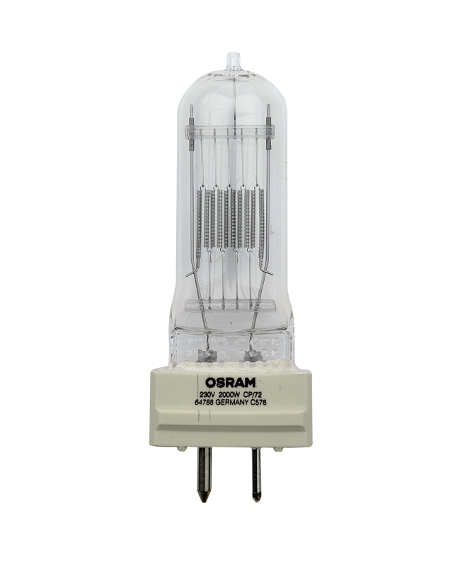OSRAM GY16 240 V 2000 W Lampade Pin Cap