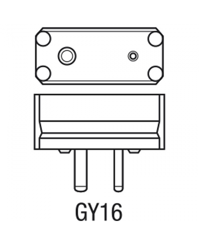 OSRAM GY16 240 V 2000 W Lampade Pin Cap
