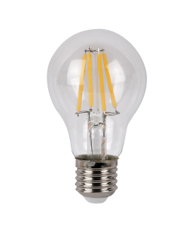 SHOWGEAR Lampadina LED trasparente WW E27 Lampade screw cap
